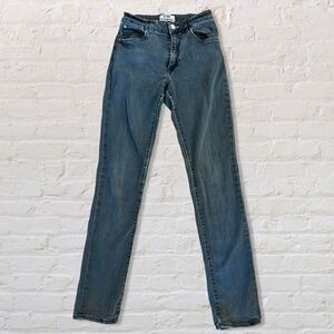 Acne Studios Needle Rocca high waist black jeans. Size 29/32 Fall Skinny Trend